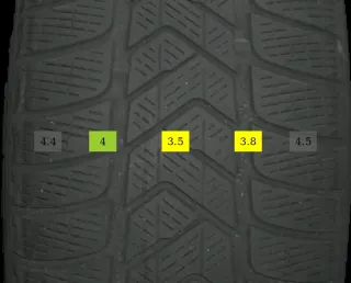 235/60 R18 WINTERREIFEN VOLVO XC90  18 ZOLL ALUFELGEN KOMPLETTSATZ - Bild 8