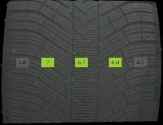 275/40 R20 106V WINTERREIFEN PORSCHE PANAMERA 20 ZOLL ALU KOMPLETTSATZ 6-7MM - Bild 8