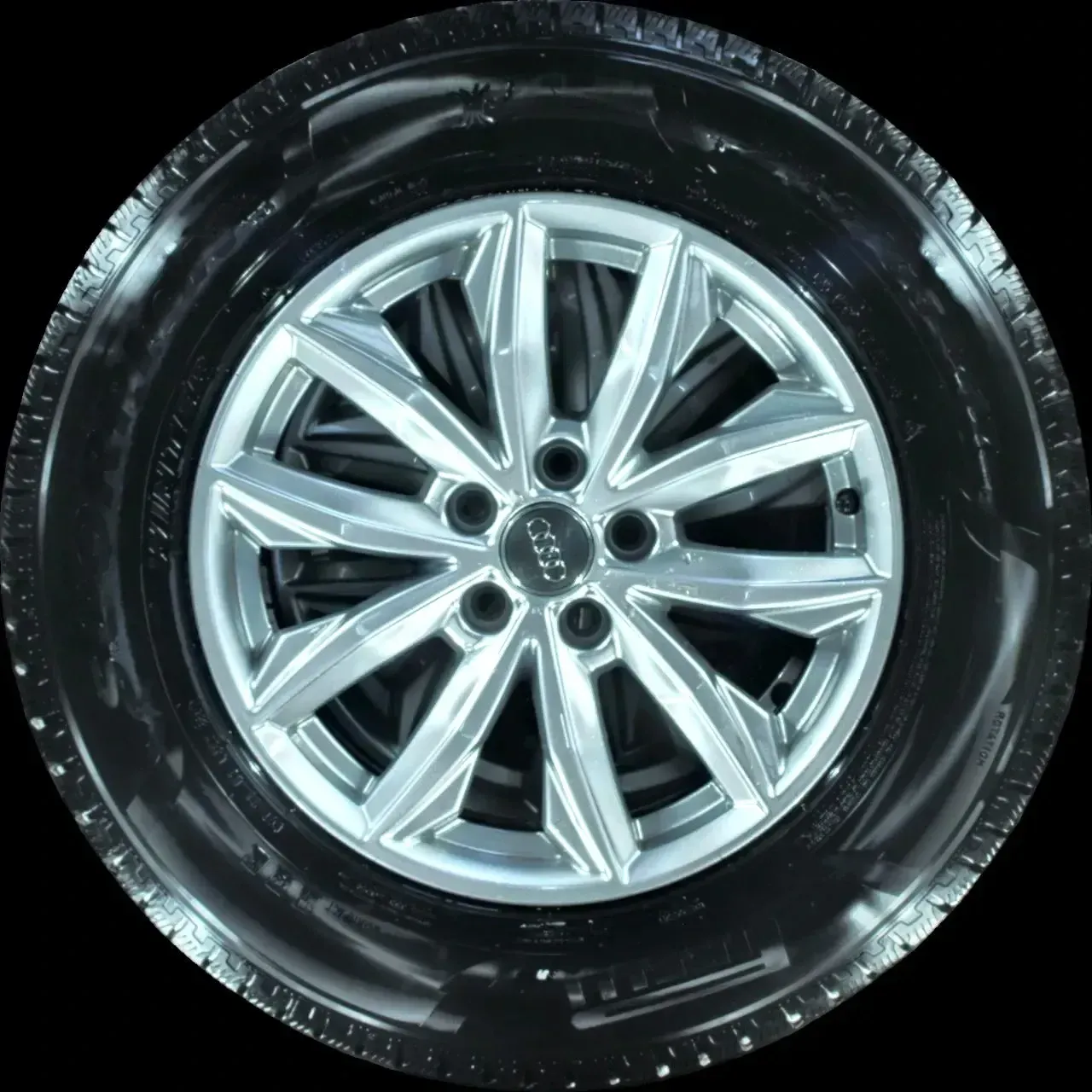235/65 R17 104H WINTERREIFEN AUDI Q5 FY 17 ZOLL ALUMINIUM KOMPLETTSATZ 4-5MM - Bild 1