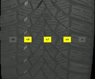 205/50 R17 93H WINTERREIFEN VW GOLF 8 VIII 17 ZOLL ALU KOMPLETTSATZ 4-5MM - Bild 7