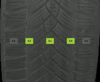 205/50 R17 WINTERREIFEN VW GOLF 8 VIII 17 ZOLL ALUMINIUM KOMPLETTSATZ 4-6MM - Bild 5
