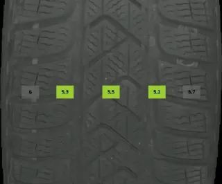 215/60 R16 95H WINTERREIFEN VW PASSAT 3C 16 ZOLL STAHL KOMPLETTSATZ 4-7MM - Bild 7