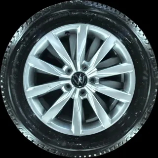 215/55 R17 94V WINTERREIFEN VW T-ROC 17 ZOLL ALU KOMPLETTRÄDER 6-7MM - Bild 4