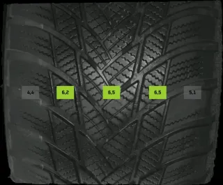 255/50 R20 109H WINTERREIFEN AUDI E-TRON 4KE 20 ZOLL ALU KOMPLETTSATZ 5MM - Bild 6