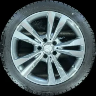 225/45 R18 WINTERREIFEN C-KLASSE W205 18 ZOLL ALUMINIUM KOMPLETTSATZ A2054012802 - Bild 1