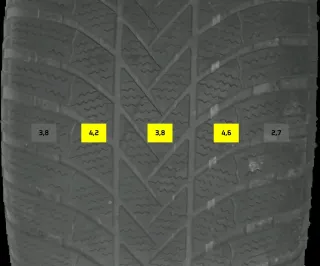 225/50 R19 101T WINTERREIFEN VW ID.4 19 ZOLL STAHL KOMPLETTSATZ - Bild 8