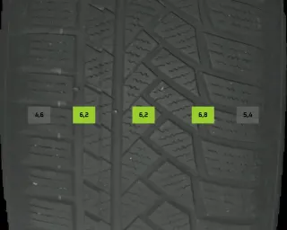 235/65 R17 104H WINTERREIFEN AUDI Q5 FY 17 ZOLL ALU KOMPLETTSATZ 80A601025J - Bild 5