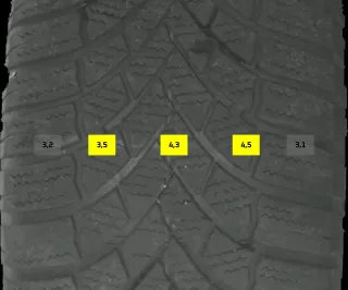 215/55 R17 98V WINTERREIFEN SKODA SUPERB 3V 17 ZOLL ALU KOMPLETTSATZ 3V0601025BH - Bild 8