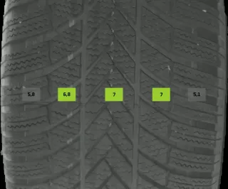 235/55 R19 WINTERREIFEN VW ID.4 19 ZOLL STAHL KOMPLETTSATZ 7-8MM - Bild 8