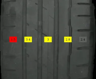 BMW 5ER G30 225/55 R17 SOMMERREIFEN 17 ZOLL ALUFELGEN Kompletträder - Bild 7