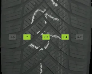 4x Allwetterreifen 215/60 R17 96V Imperial All Season Driver DOT 2125 - Bild 2