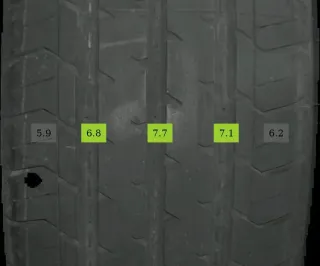 2x 215/65 R15 104T Sommerreifen Triangle Connex Van TV 701 6mm DOT 2322 - Bild 1