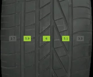 2x 245/40 R20 99Y Sommerreifen Goodyear Excellence 5mm DOT 0619 - Bild 2