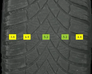 215/65 R17 103H WINTERREIFEN VW TIGUAN 5N (II) 17 ZOLL ALU KOMPLETTSATZ 4MM - Bild 8