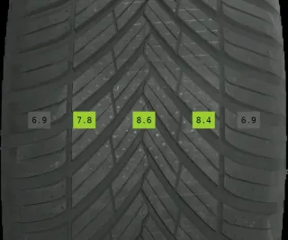 2x 255/50 R19 107W Ganzjahrreifen Toyo Celsius AS-2 7mm DOT 2524 - Bild 2