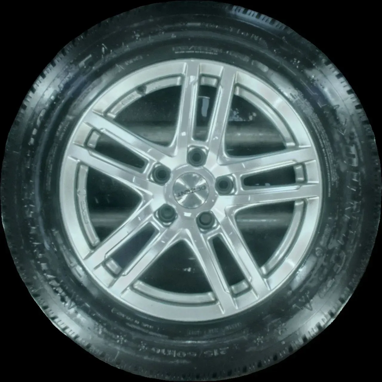 215/60 R16 95H WINTERREIFEN VITO W447 16 ZOLL ALU KOMPLETTSATZ 5-6MM - Bild 1