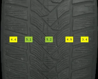 225/55 R17 WINTERREIFEN BMW 5ER G30 17 ZOLL ALUFELGEN 4-7MM KOMPLETTSATZ - Bild 8
