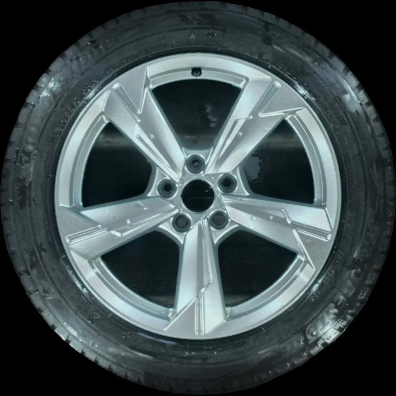 225/55 R18 102V WINTERREIFEN AUDI A6 4K 18 ZOLL ALUMINIUM KOMPLETTSATZ 4-5MM - Bild 1