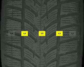215/65 R17 99V WINTERREIFEN AUDI Q3 F3 17 ZOLL ALU KOMPLETTSATZ - Bild 8