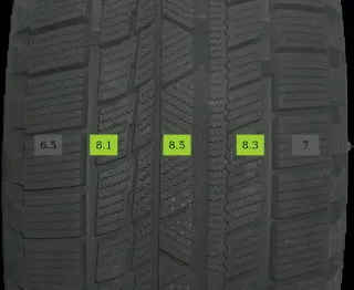 4x 245/50 R18 104V Winterreifen Tourador Winter 7-8mm DOT 3023 - Bild 2