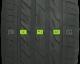 2x 245/45 R19 98Y Sommerreifen Landsail LS588 RSC 6-7mm DOT 1921 - Bild 2