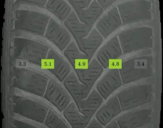 215/65 R17 99H WINTERREIFEN AUDI A6 F2 17 ZOLL ALU KOMPLETTSATZ 4MM - Bild 6