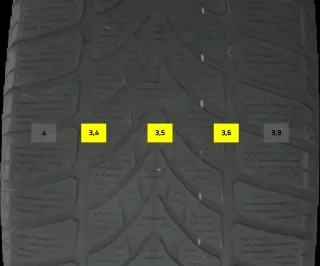 225/50 R17 98H WINTERREIFEN AUDI A4 8W 17 ZOLL ALUMINIUM KOMPLETTSATZ 8W0601025P - Bild 6