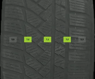 235/65 R17 104H WINTERREIFEN AUDI Q5 FY 17 ZOLL ALU KOMPLETTSATZ 6-7MM - Bild 5
