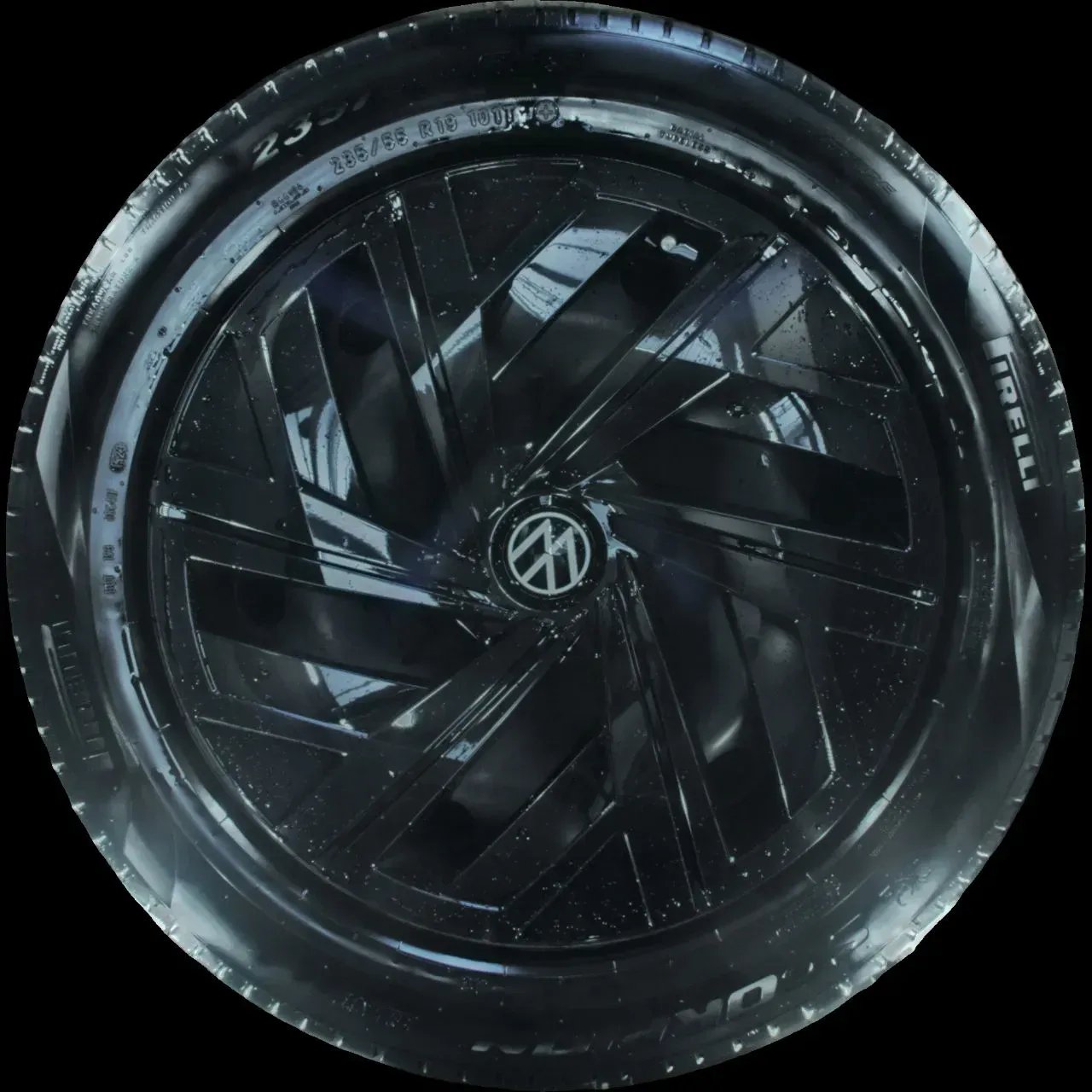 235/55 R19 101T SOMMERREIFEN VW ID.4 19 ZOLL STAHL KOMPLETTSATZ 4MM - Bild 1