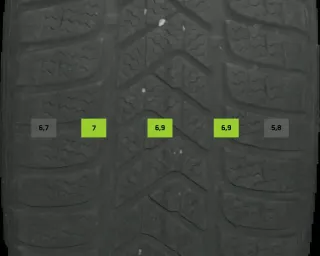 225/50 R17 98H WINTERREIFEN AUDI A4 8W B9 17 ZOLL ALUMINIUM KOMPLETTSATZ 6-7MM - Bild 7