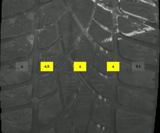 235/45 R19 99V WINTERREIFEN SKODA KODIAQ NS 19 ZOLL ALU KOMPLETTSATZ - Bild 6