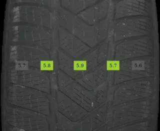235/65 R17 104H WINTERREIFEN AUDI Q5 FY 17 ZOLL ALUMINIUM KOMPLETTSATZ 4-5MM - Bild 6