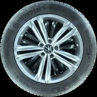 235/55 R18 100H WINTERREIFEN VW TIGUAN 5N 18 ZOLL ALUMINIUM KOMPLETTSATZ 6-7MM - Bild 4