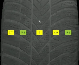235/55 R19 101T WINTERREIFEN VW ID.4 19 ZOLL STAHL KOMPLETTSATZ 5-6MM - Bild 8