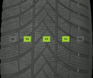 255/55R19 WINTERREIFEN AUDI E-TRON 4KE 19 ZOLL ALU KOMPLETTSATZ 4KE601025L - Bild 5
