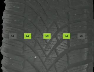 205/55 R16 91H WINTERREIFEN CUPRA LEON 16 ZOLL ALU KOMPLETTSATZ 6-7MM - Bild 5