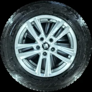 215/60 R16 99H WINTERREIFEN SEAT ATECA 5FP 16 ZOLL ALU KOMPLETTSATZ 6-7MM - Bild 1