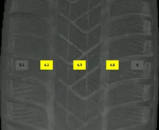 215/60 R16 95H WINTERREIFEN VW PASSAT 3C 16 ZOLL STAHL KOMPLETTSATZ 3Q0601027C - Bild 6