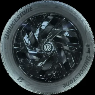 235/55 R19 WINTERREIFEN VW ID.4 19 ZOLL STAHL KOMPLETTSATZ 7-8MM - Bild 2