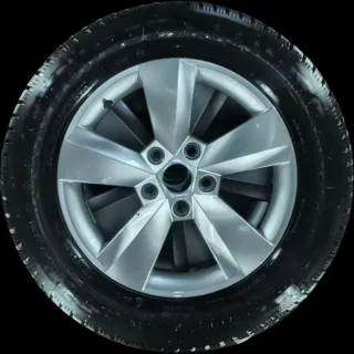 215/60 R16 95H WINTERREIFEN SKODA KAROQ NU7 16 ZOLL ALU KOMPLETTSATZ 7-8MM - Bild 2