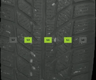 225/45 R17 94V WINTERREIFEN HONDA CIVIC FK2 17 ZOLL ALU KOMPLETTSATZ 4-6MM - Bild 5