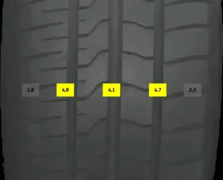 205/55 R16 91V SOMMERREIFEN VW GOLF 8 VIII 16 ZOLL ALU KOMPLETTSATZ 4-5MM - Bild 7