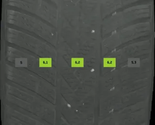 205/55 R17 91H WINTERREIFEN VW TAIGO CS 17 ZOLL ALU KOMPLETTSATZ 5-6MM - Bild 7