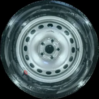 195/65 R15 SOMMERKOMPLETTRÄDER VW CADDY 2K 15 ZOLL STAHLFELGEN - Bild 2