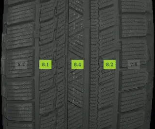 4x 245/50 R18 104V Winterreifen Tourador Winter 7-8mm DOT 3023 - Bild 1