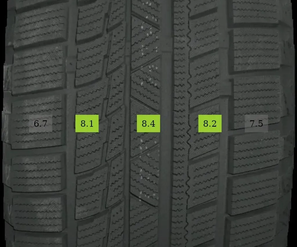 4x 245/50 R18 104V Winterreifen Tourador Winter 7-8mm DOT 3023 - Bild 1