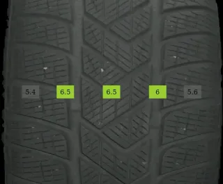 235/55 R18 WINTERREIFEN VOLVO XC40 18 ZOLL ALUFELGEN KOMPLETTSATZ 5-6MM - Bild 5