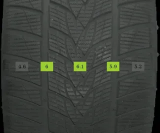 4x 245/35 R20 95V Winterreifen Tristar Snow Power uhp 6,57mm DOT 3419 - Bild 1