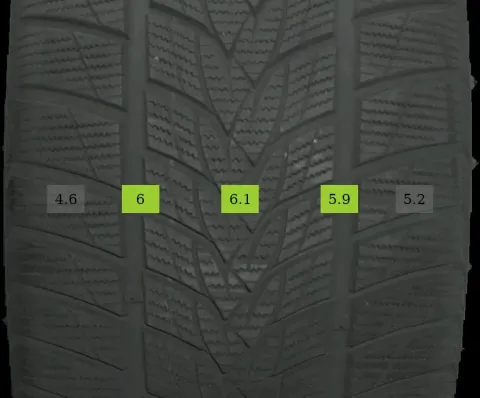 Background image for 4x 245/35 R20 95V Winterreifen Tristar Snow Power uhp 6,57mm DOT 3419