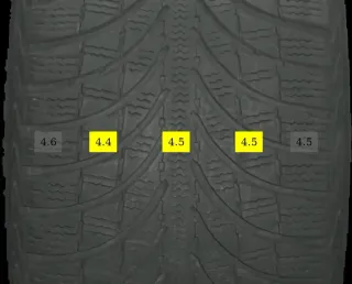 225/60 R17 WINTERREIFEN SKODA KODIAQ NS 17 ZOLL ALU KOMPLETTSATZ 4-7MM - Bild 8